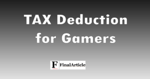 tax deduction for gamers